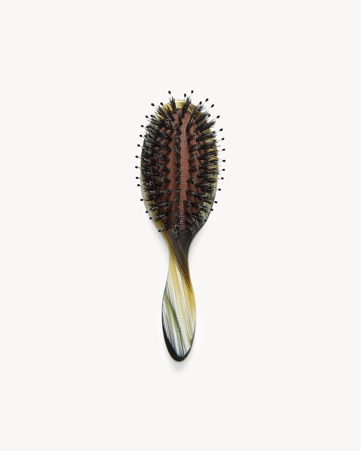 Travel Hair Brush Horn