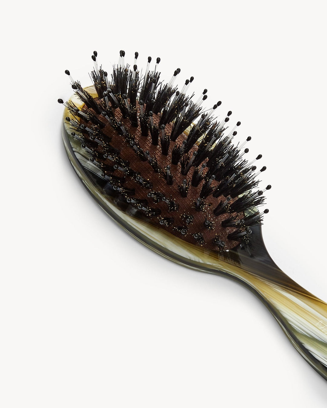 Travel Hair Brush Horn