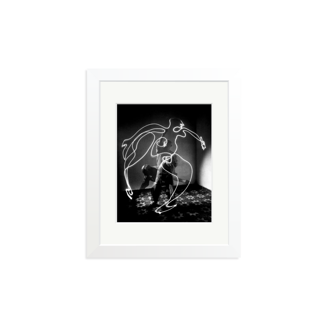 Picasso, Light Painting Multiple Exposure