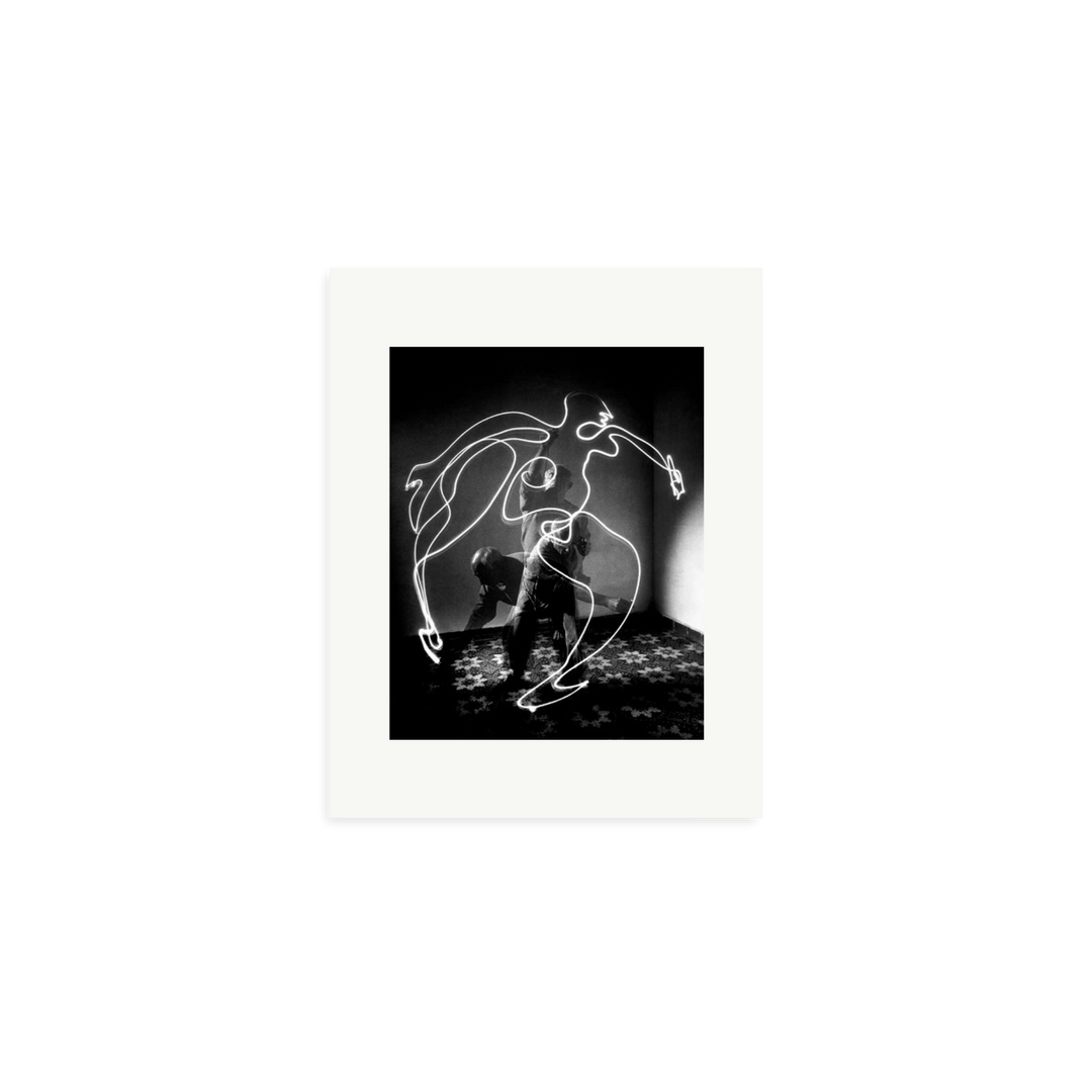 Picasso, Light Painting Multiple Exposure