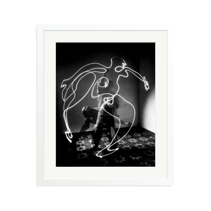Picasso, Light Painting Multiple Exposure