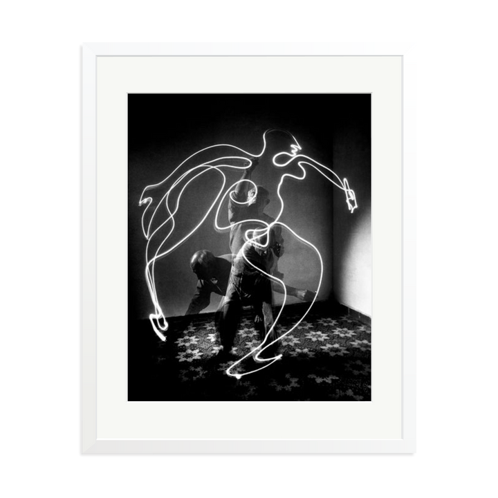 Picasso, Light Painting Multiple Exposure