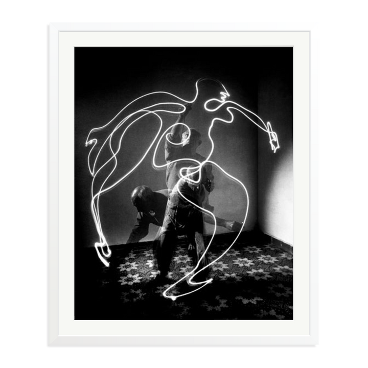 Picasso, Light Painting Multiple Exposure