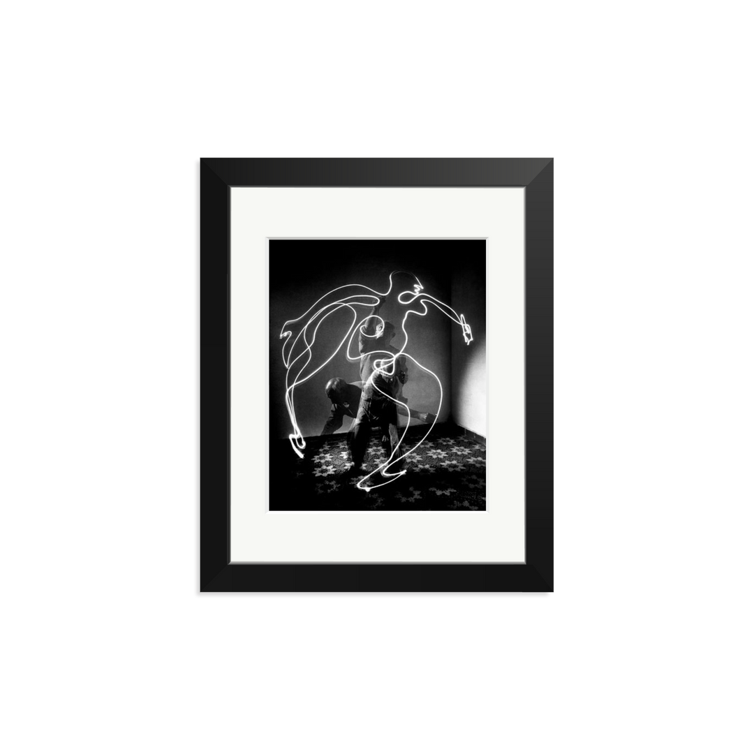 Picasso, Light Painting Multiple Exposure