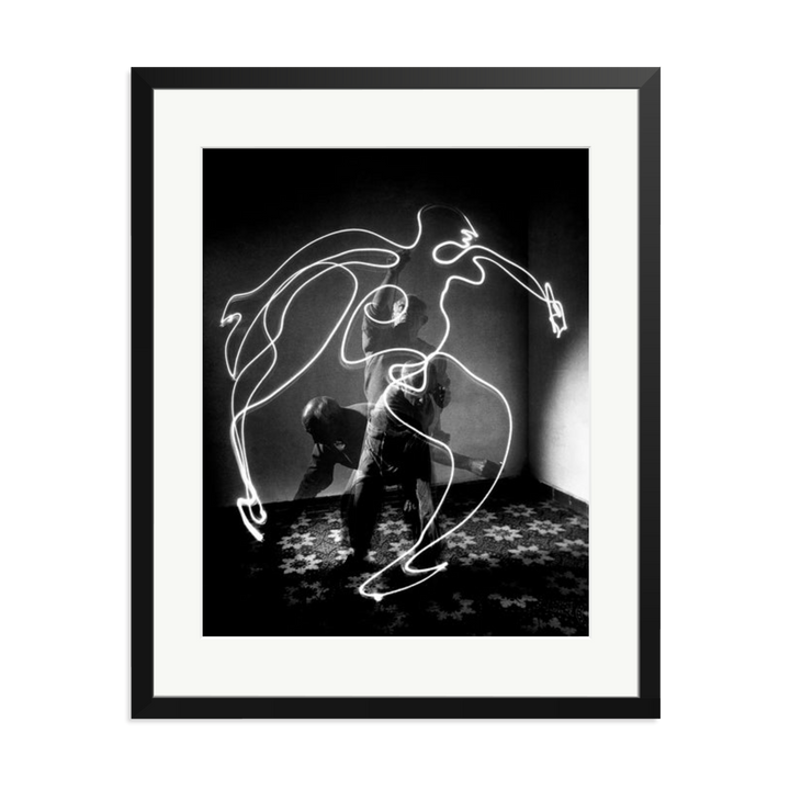 Picasso, Light Painting Multiple Exposure