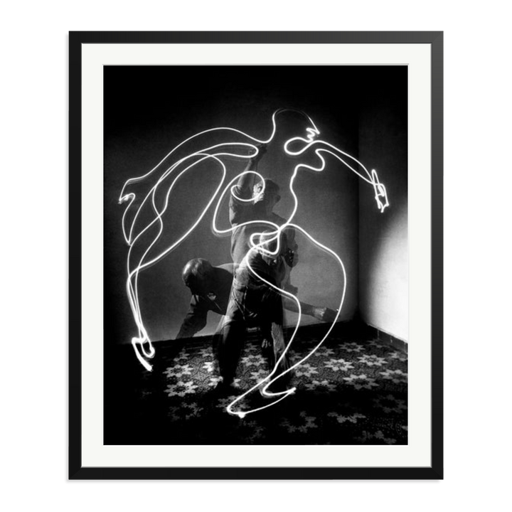 Picasso, Light Painting Multiple Exposure