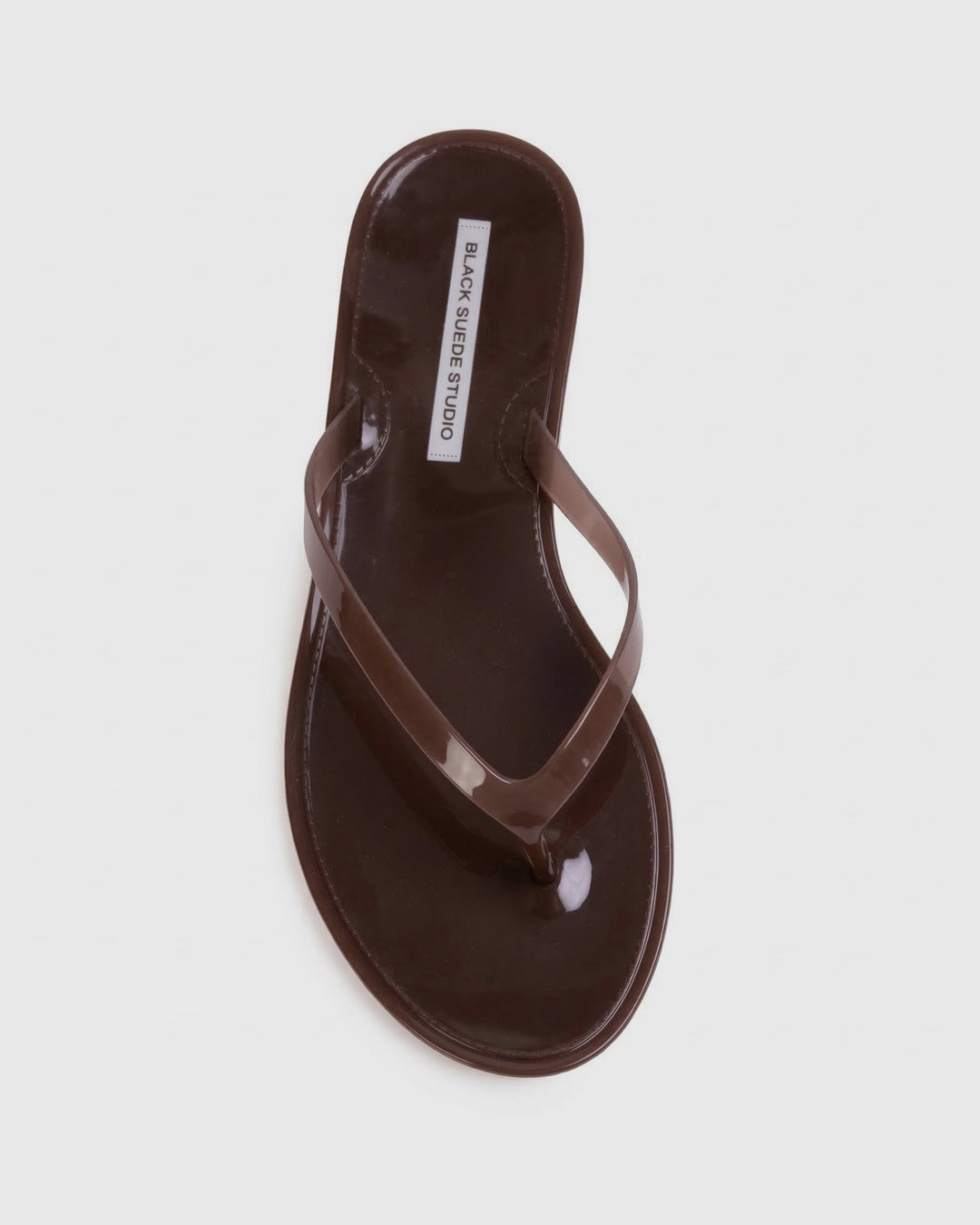 Crystal Flip Flop Sandal Chestnut