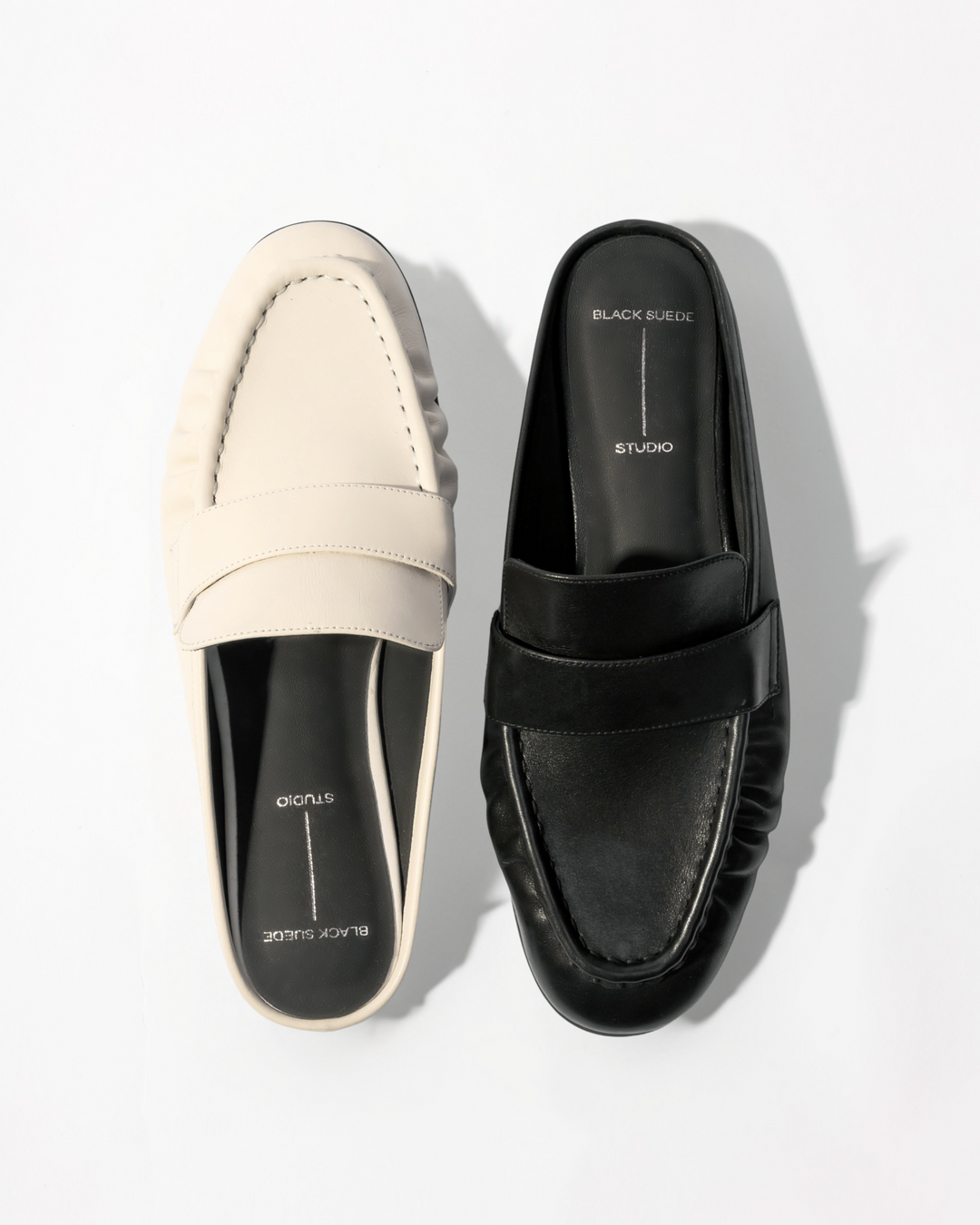 Gabby Loafer Mule Coconut