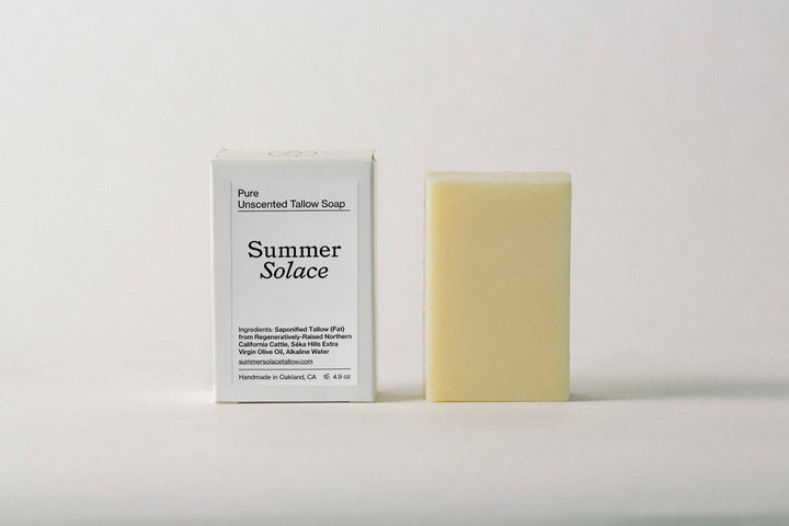 Pure Unscented Tallow Bar Soap