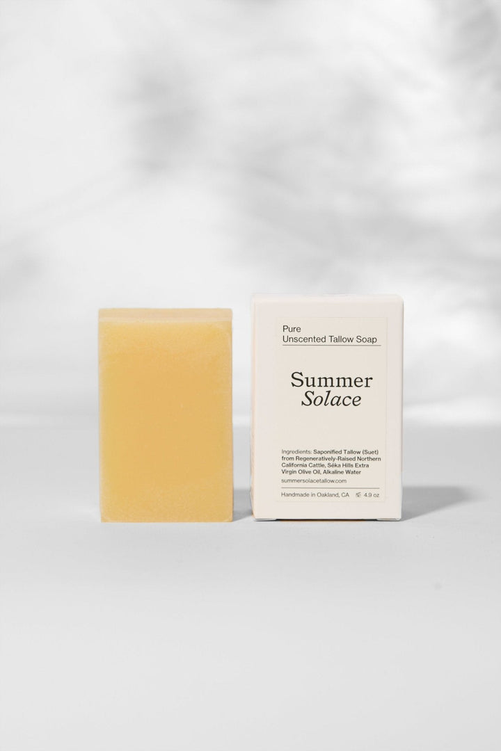 Pure Unscented Tallow Bar Soap