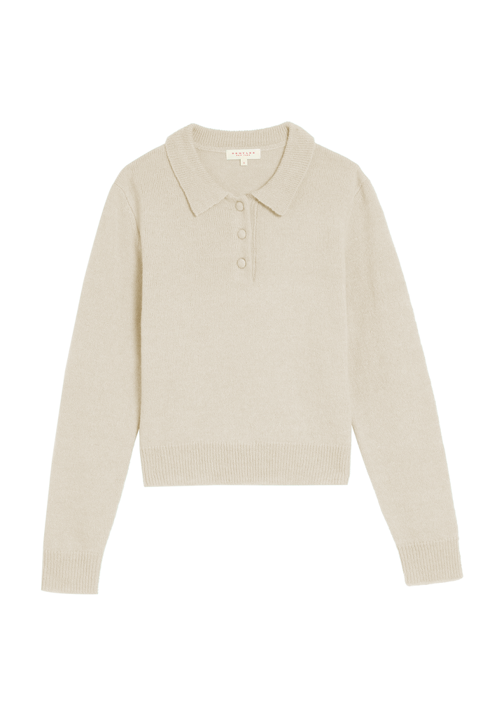 Robin Alpaca Polo Sweater