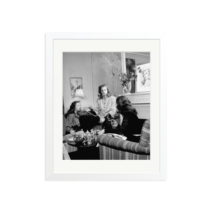 Smoking With Lauren Bacall