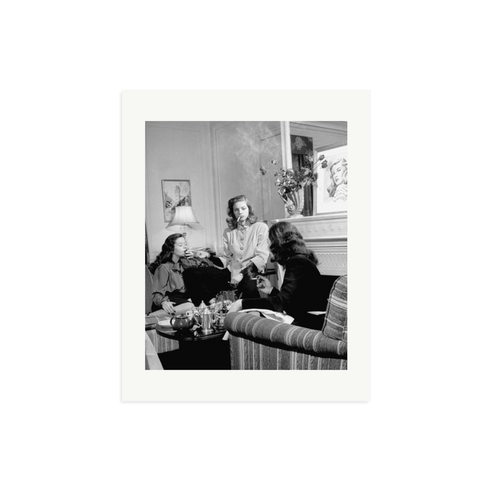 Smoking With Lauren Bacall