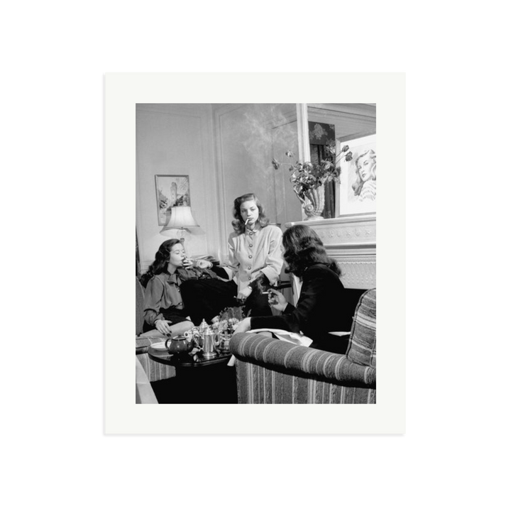 Smoking With Lauren Bacall