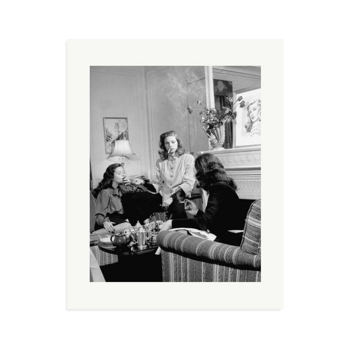 Smoking With Lauren Bacall