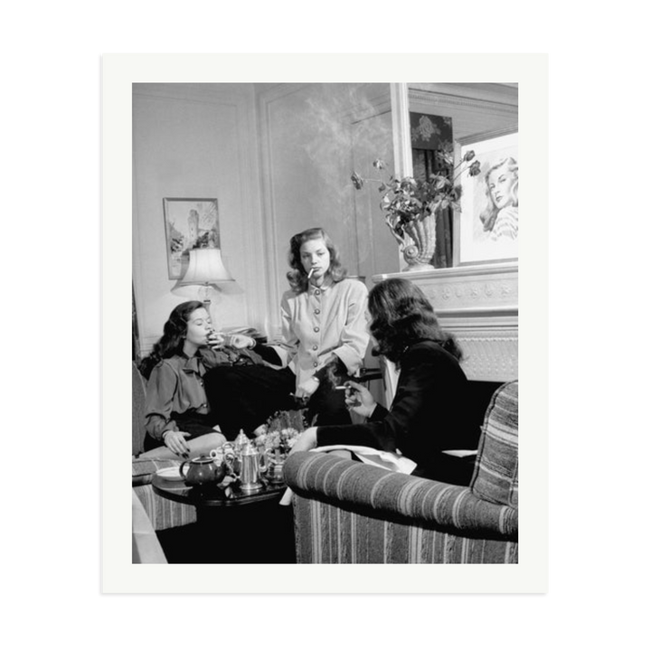 Smoking With Lauren Bacall