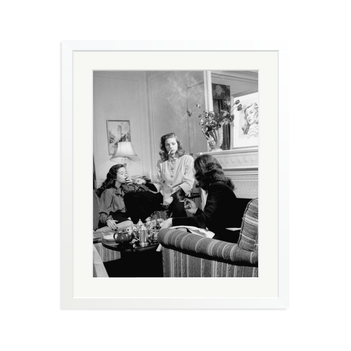 Smoking With Lauren Bacall