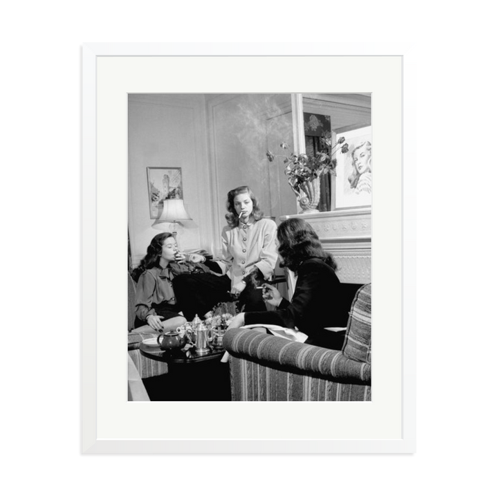 Smoking With Lauren Bacall
