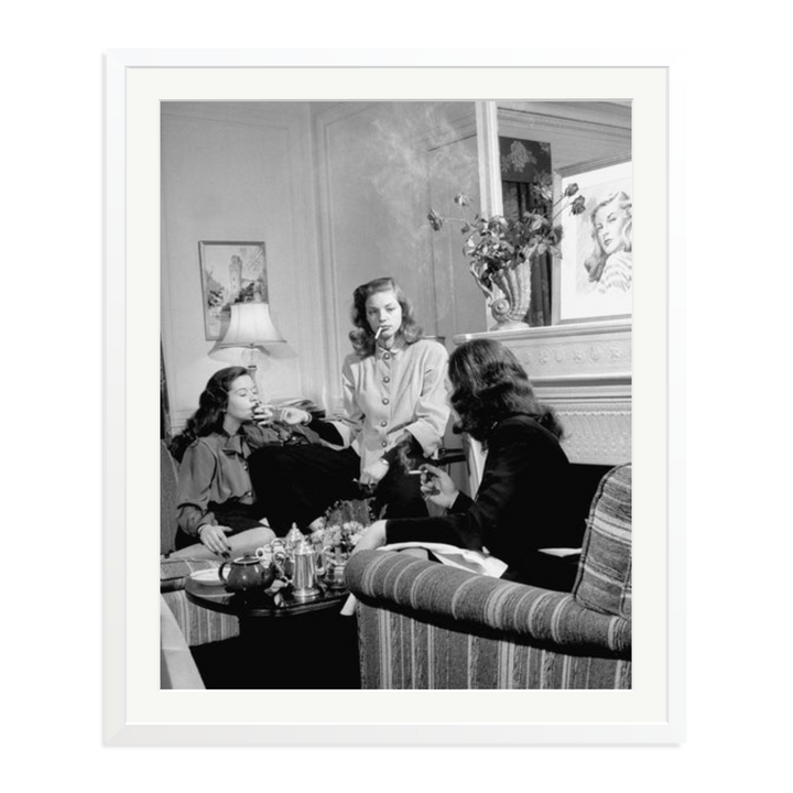 Smoking With Lauren Bacall