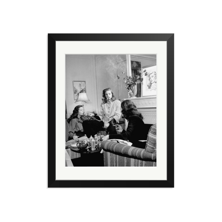 Smoking With Lauren Bacall
