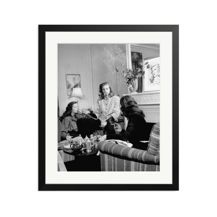 Smoking With Lauren Bacall