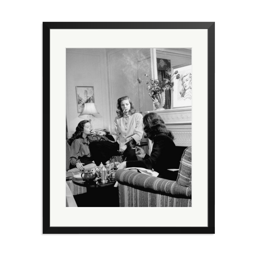 Smoking With Lauren Bacall