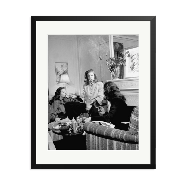 Smoking With Lauren Bacall
