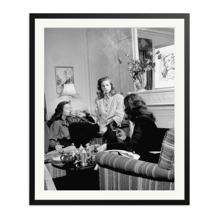 Smoking With Lauren Bacall