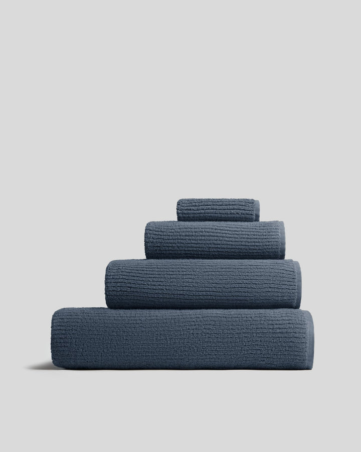 Soft Rib Towels Dusk