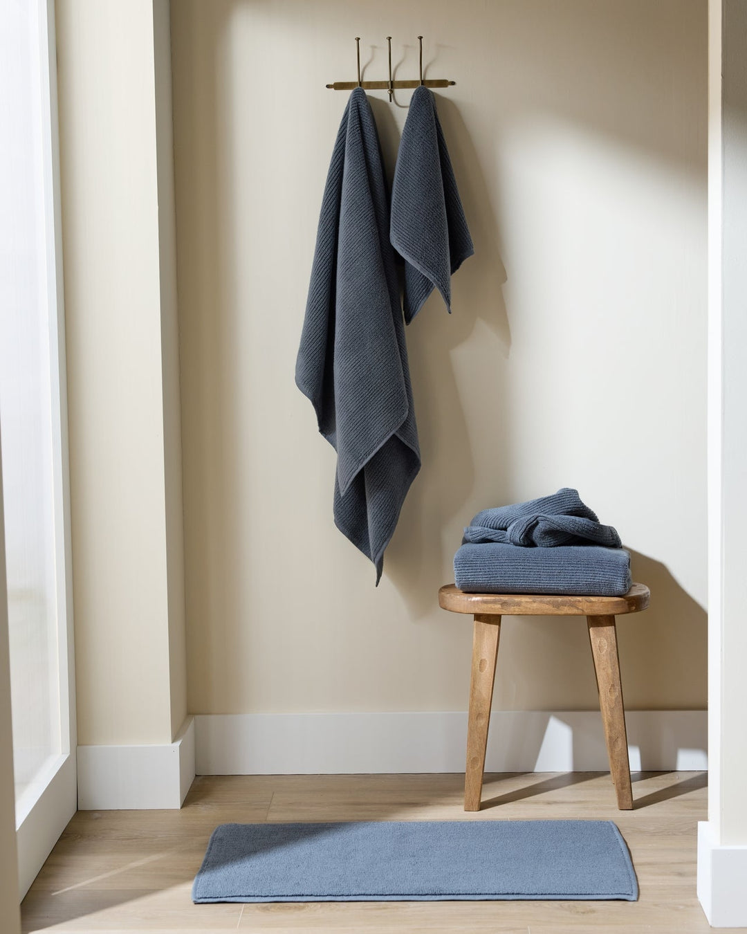 Soft Rib Towels Dusk