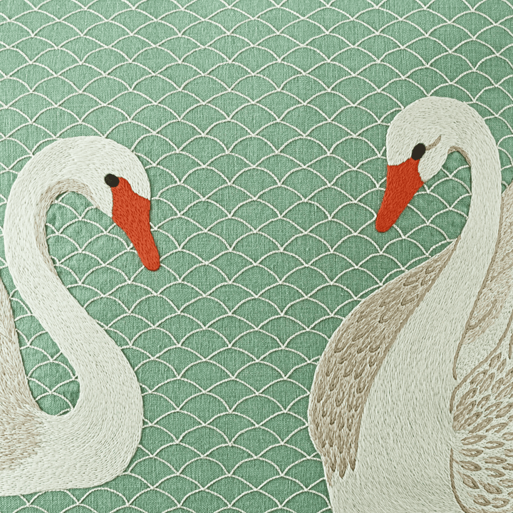 Swan Pillow Cover