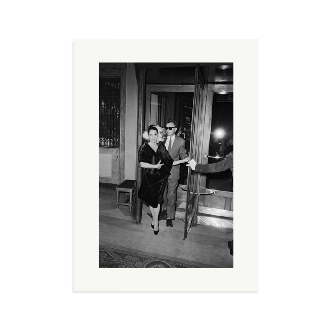Taylor and Burton, Paris, 1964