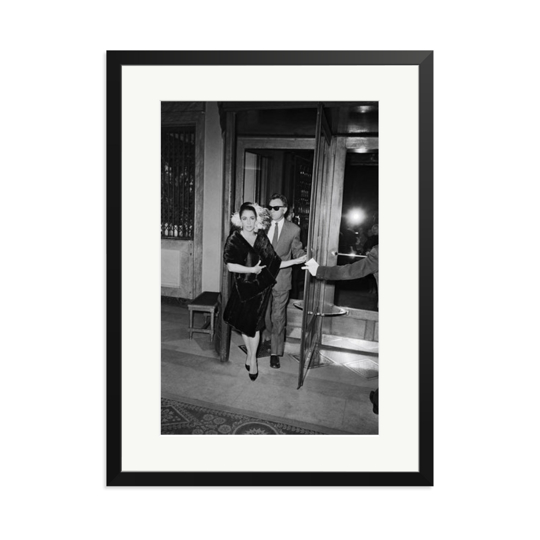 Taylor and Burton, Paris, 1964
