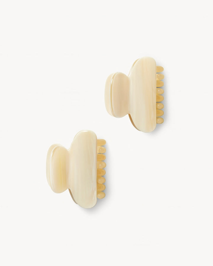 Twin Heirloom Claws Alabaster