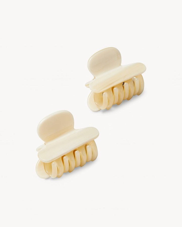 Twin Heirloom Claws Alabaster