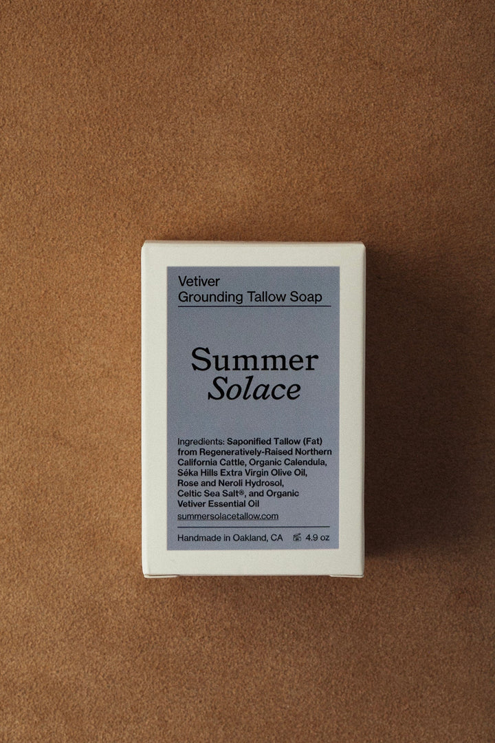 Vetiver Grounding Soap