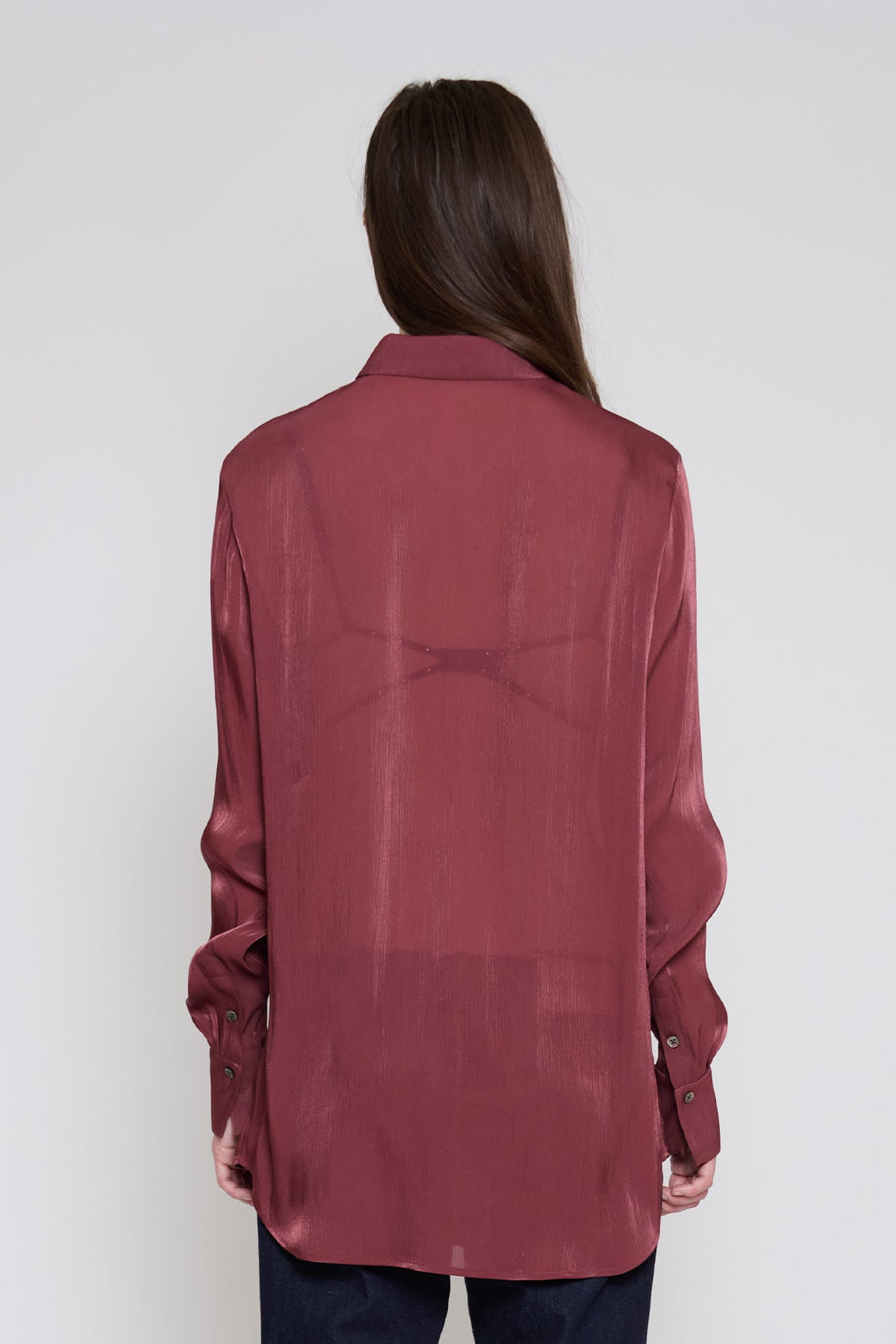 Relaxed Button Down Wine