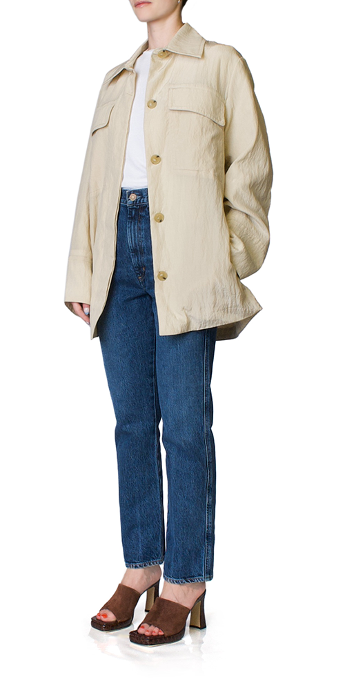 Padded Shirt Jacket