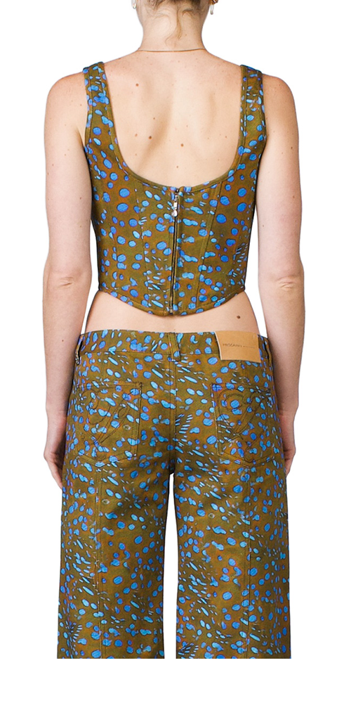 Denim Corset Stingray
