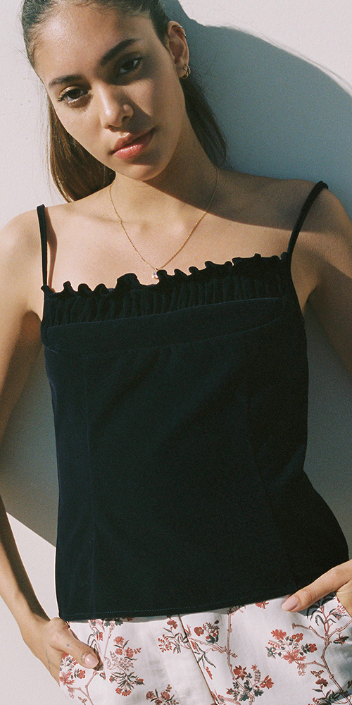 Tomasina Velvet Top