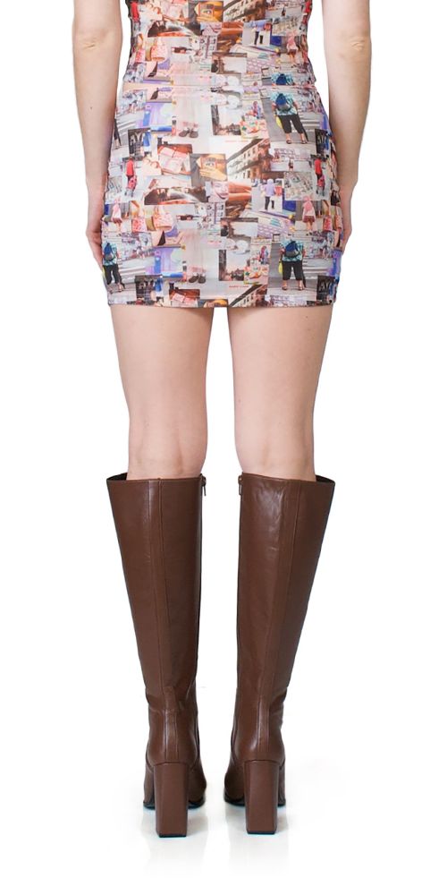 Jed Mesh Mini Skirt