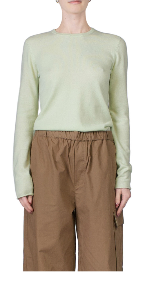 Skinny Crewneck Pale Mint