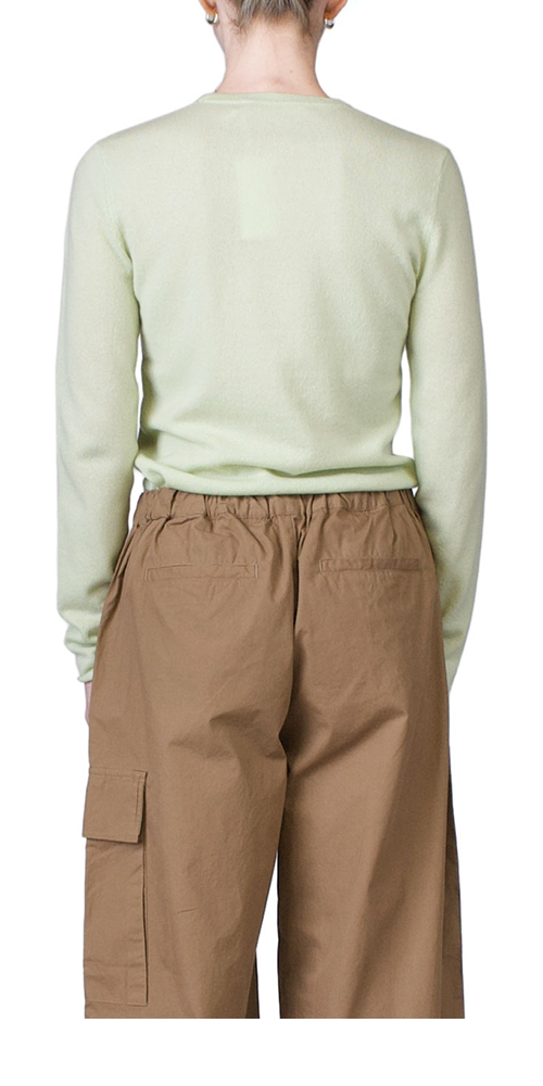 Skinny Crewneck Pale Mint