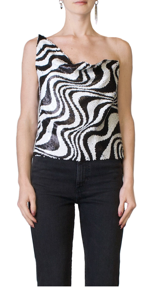 Sequin Turvy Top