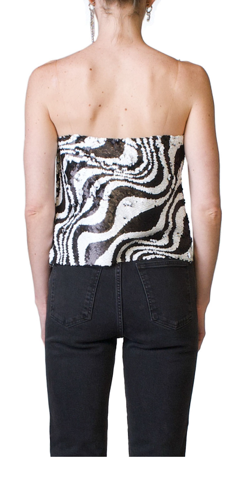 Sequin Turvy Top