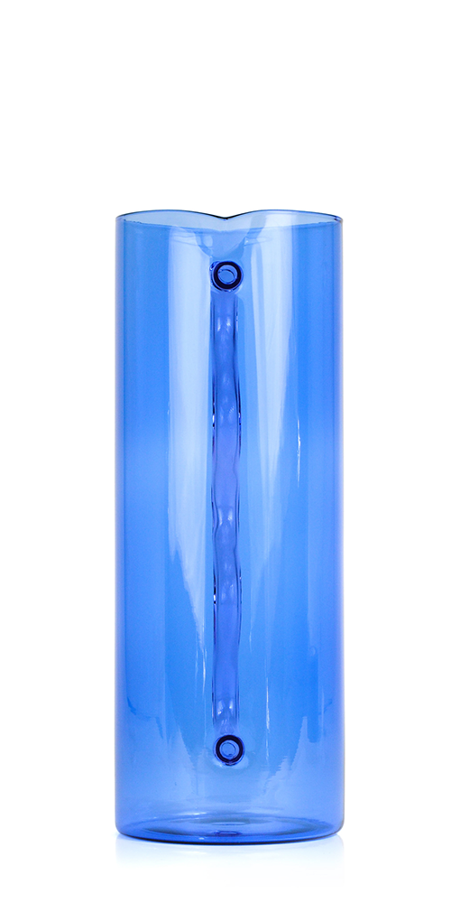 Wave Pitcher Blue/Pink