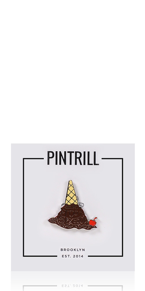 Too Cool Cone pin