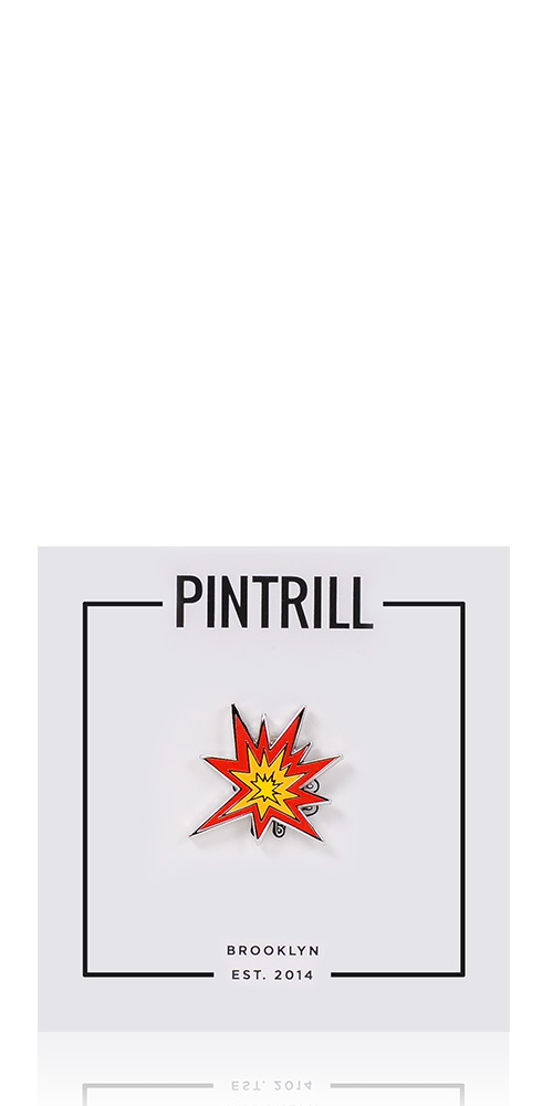 Explosion pin