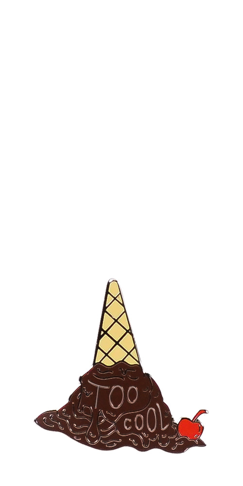 Too Cool Cone pin