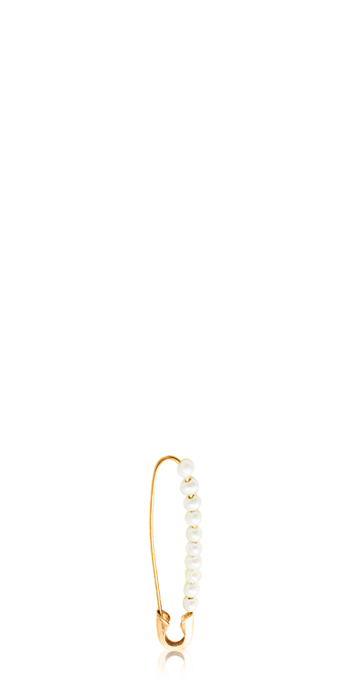 XL Friendship Safety Pin Earring